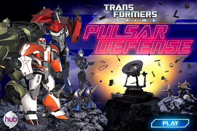 Transformers Prime Defence Game Online